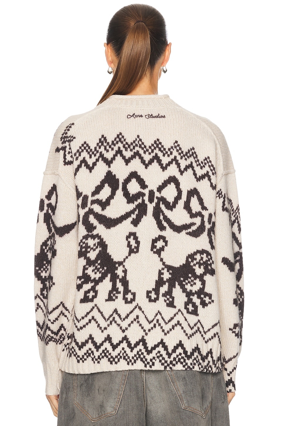 Kaisen Donegal Fair Isle Sweater - 3