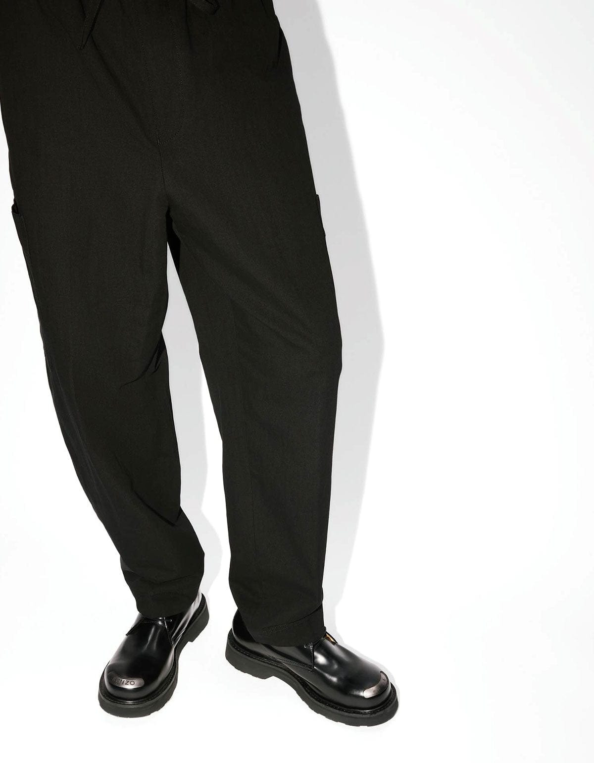 Kenzo Black Cargo Joggers - 6