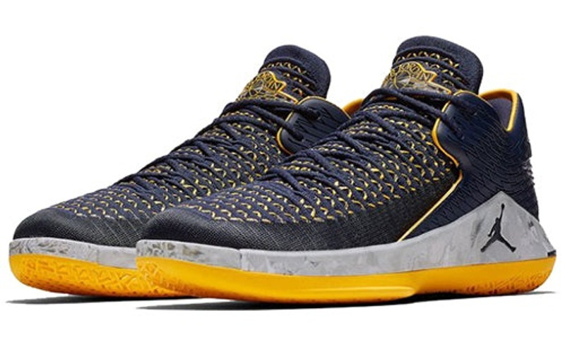 Jordan Air Jordan 32 Low PF 'Michigan Wolverines' AH3347-405 outlook