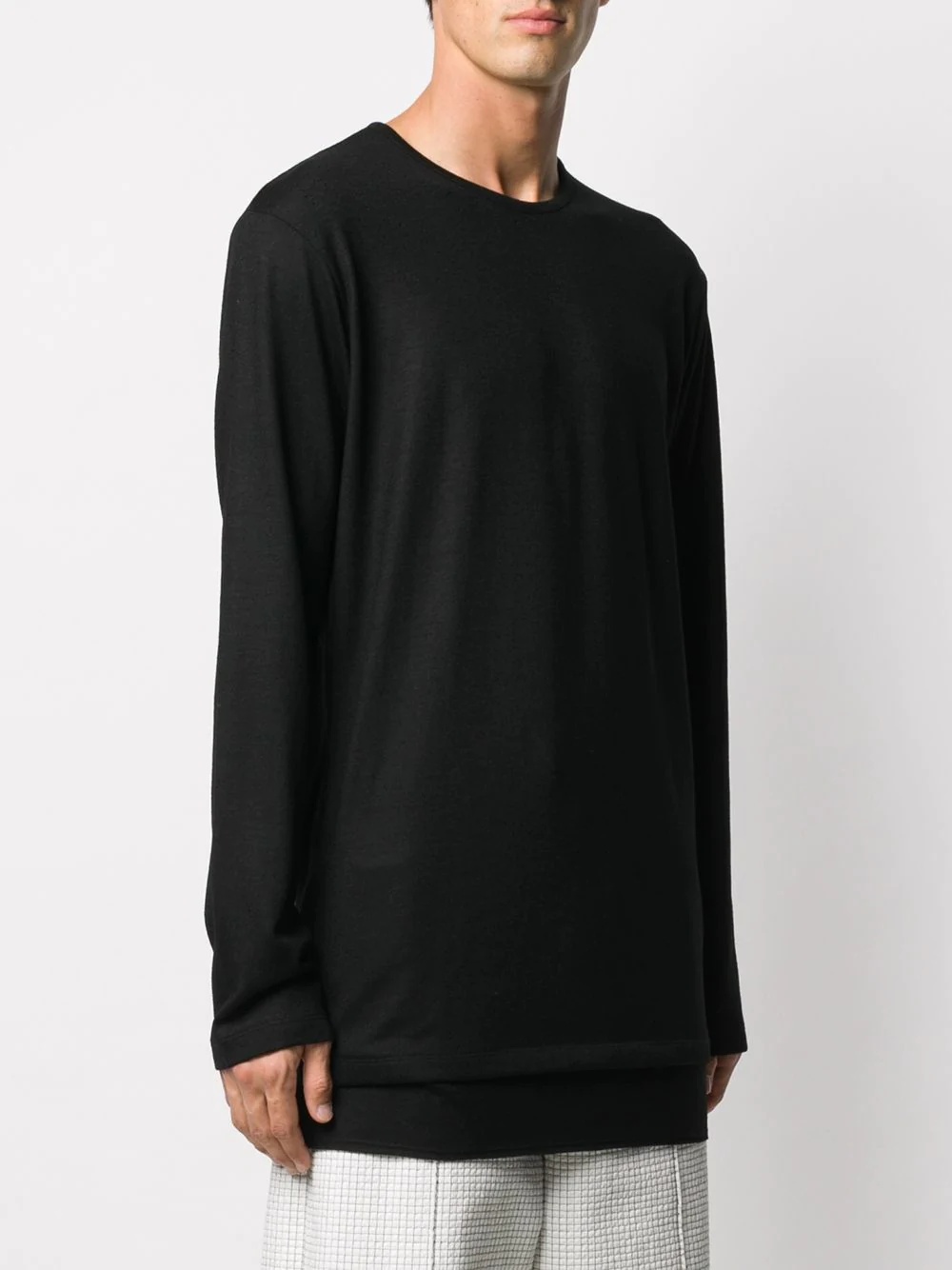 oversized long sleeve T-shirt - 3