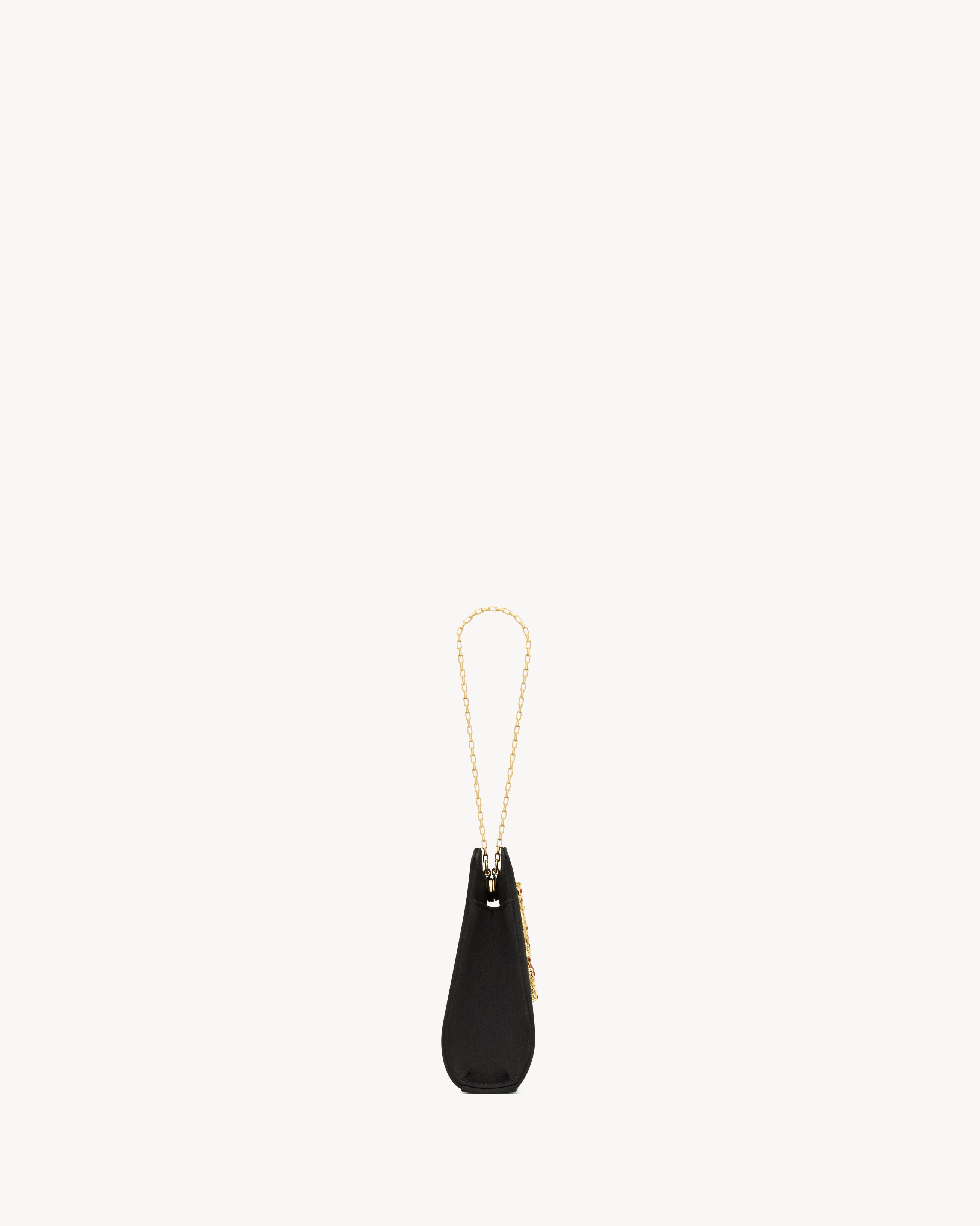 EVENING MINI BRACELET BAG IN SATIN - 3