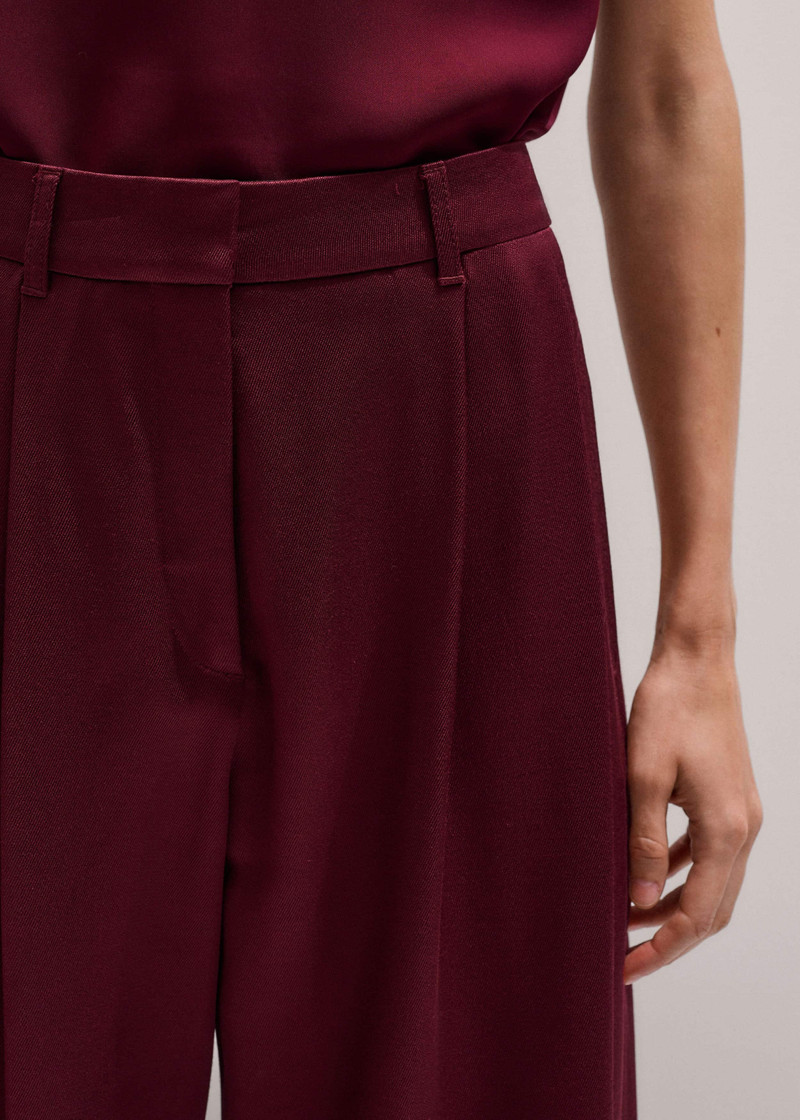 Pleat Straight Pant 5
