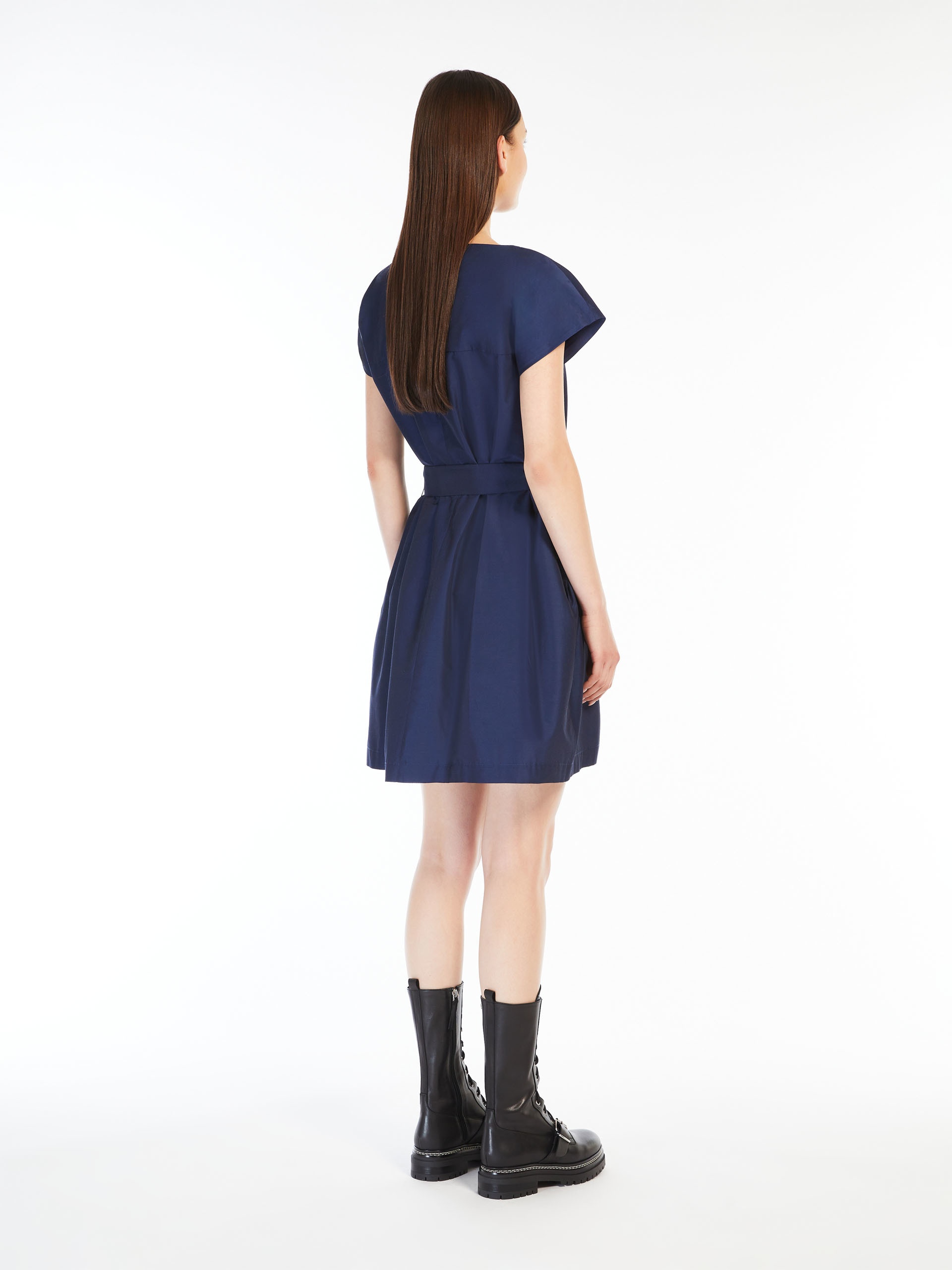 TRIPOLI Flared taffeta dress - 4