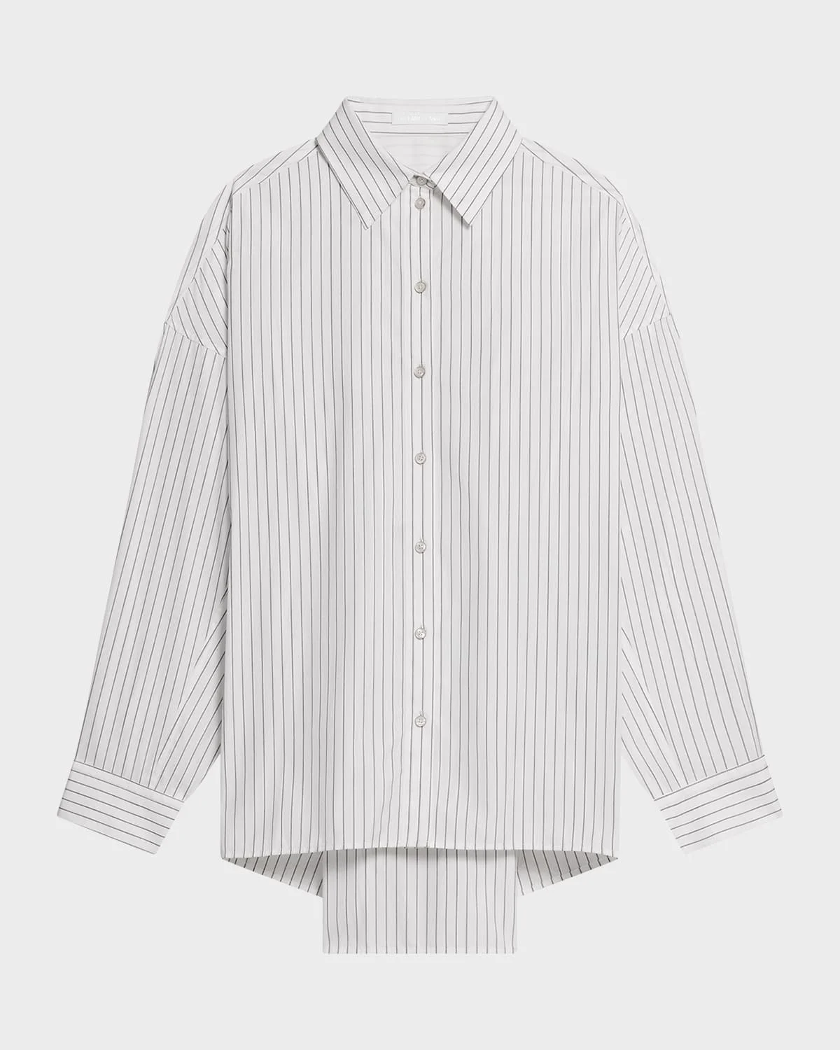 Long-Sleeve Cinch Placket Shirt - 1