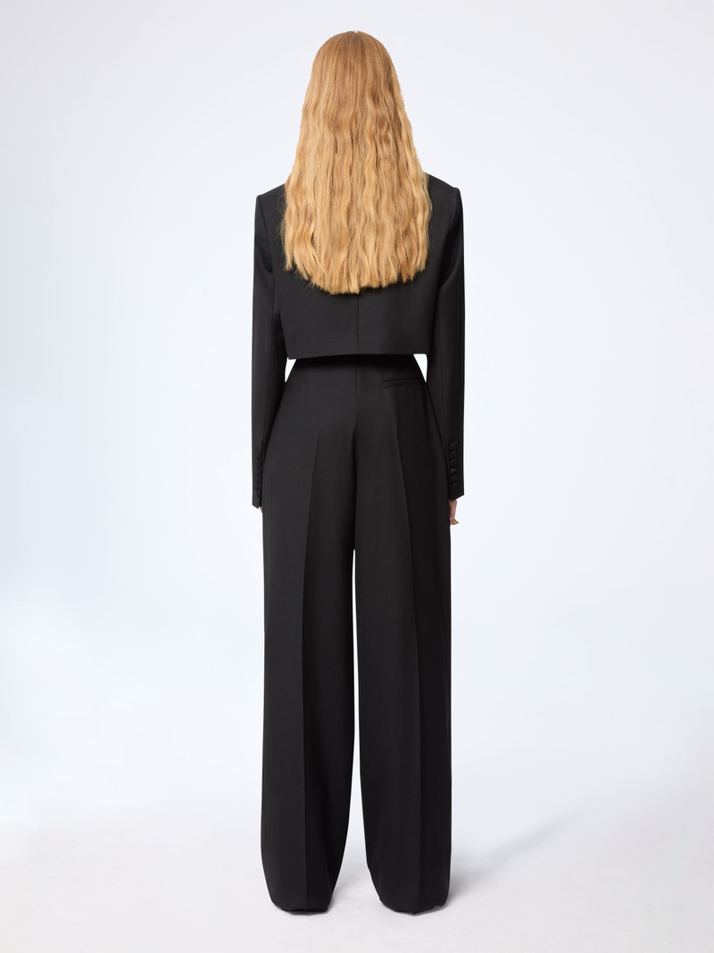 Cropped Wool Blazer 4