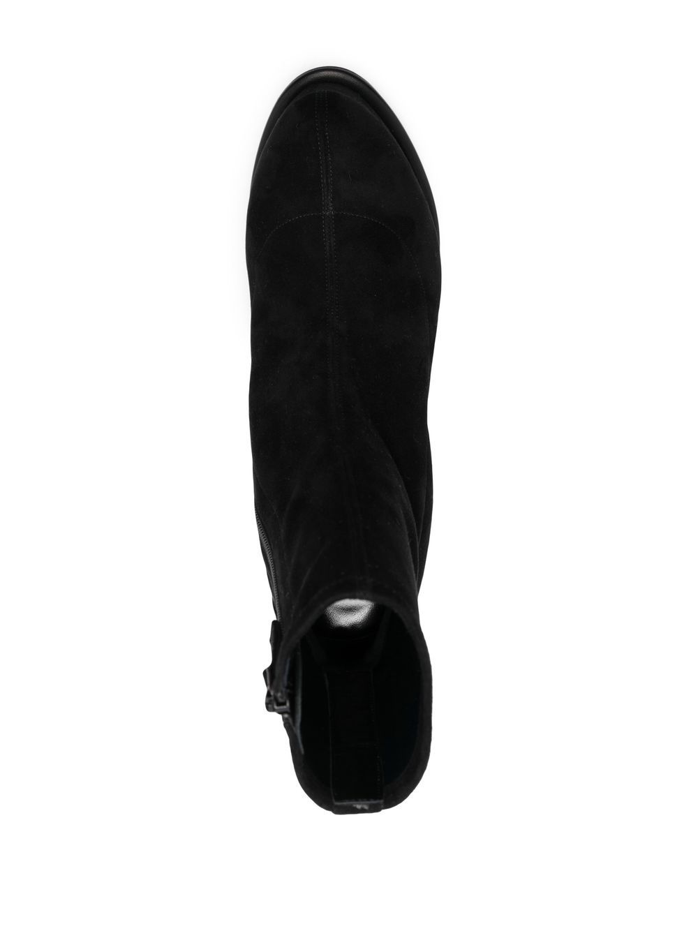 suede platform boots - 4