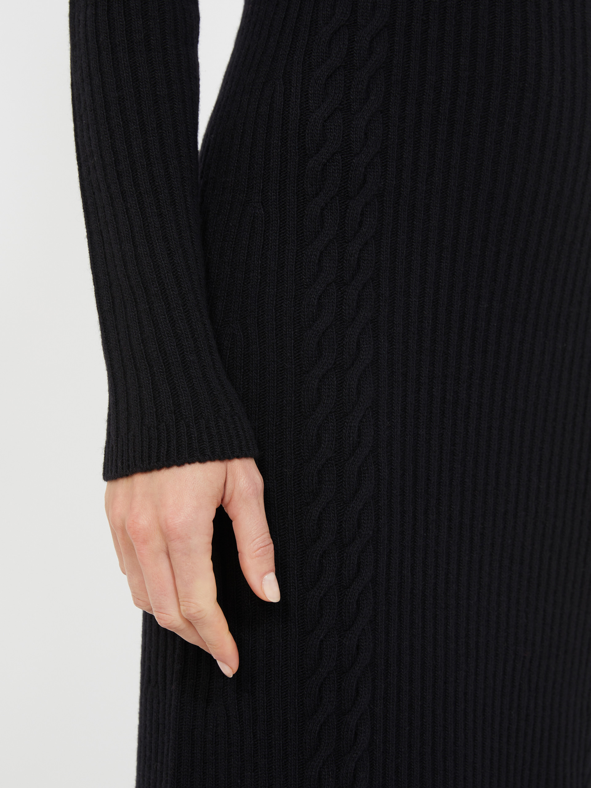 ZELANDA Wool and cashmere slim-fit dress - 6