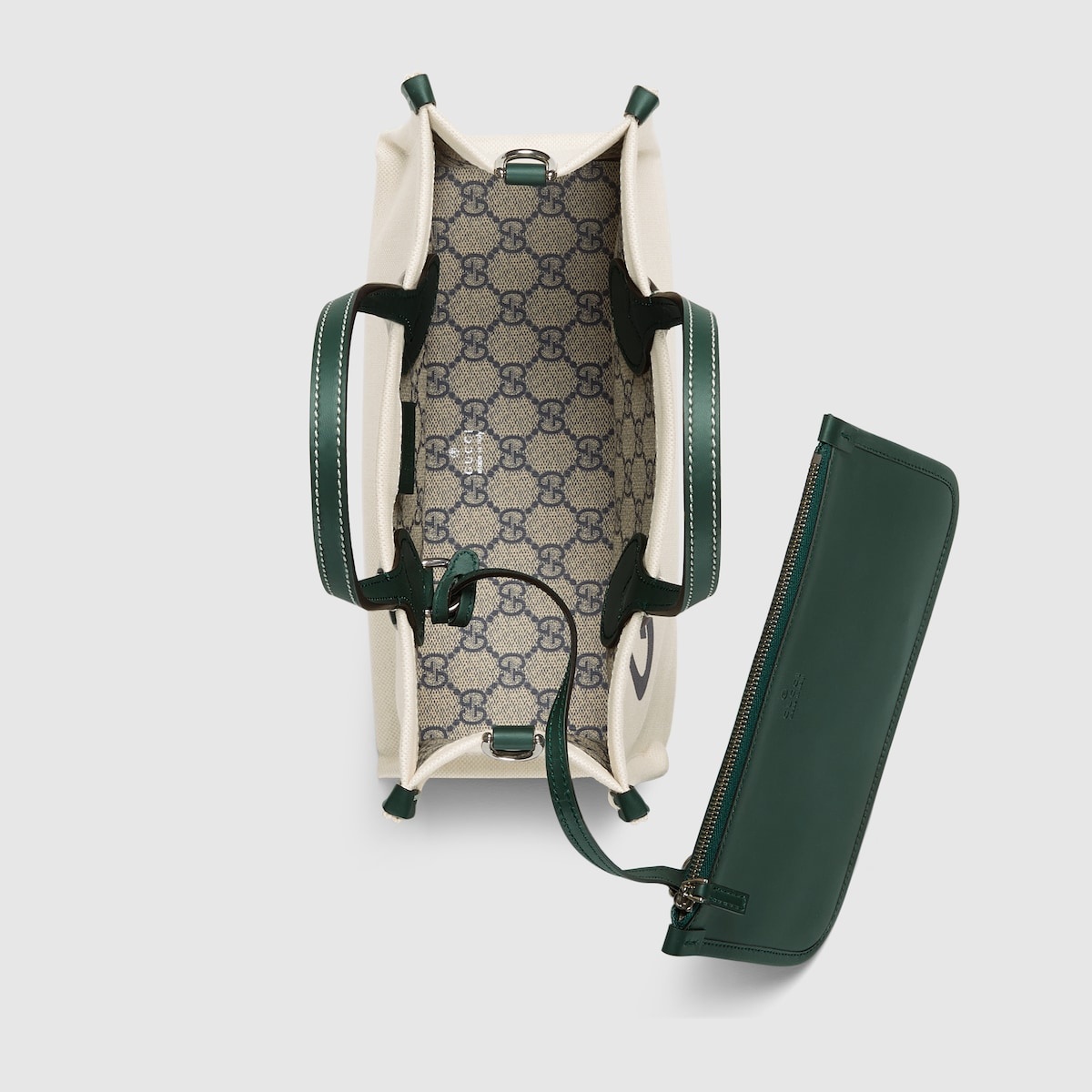 Small tote bag with Gucci print - 10