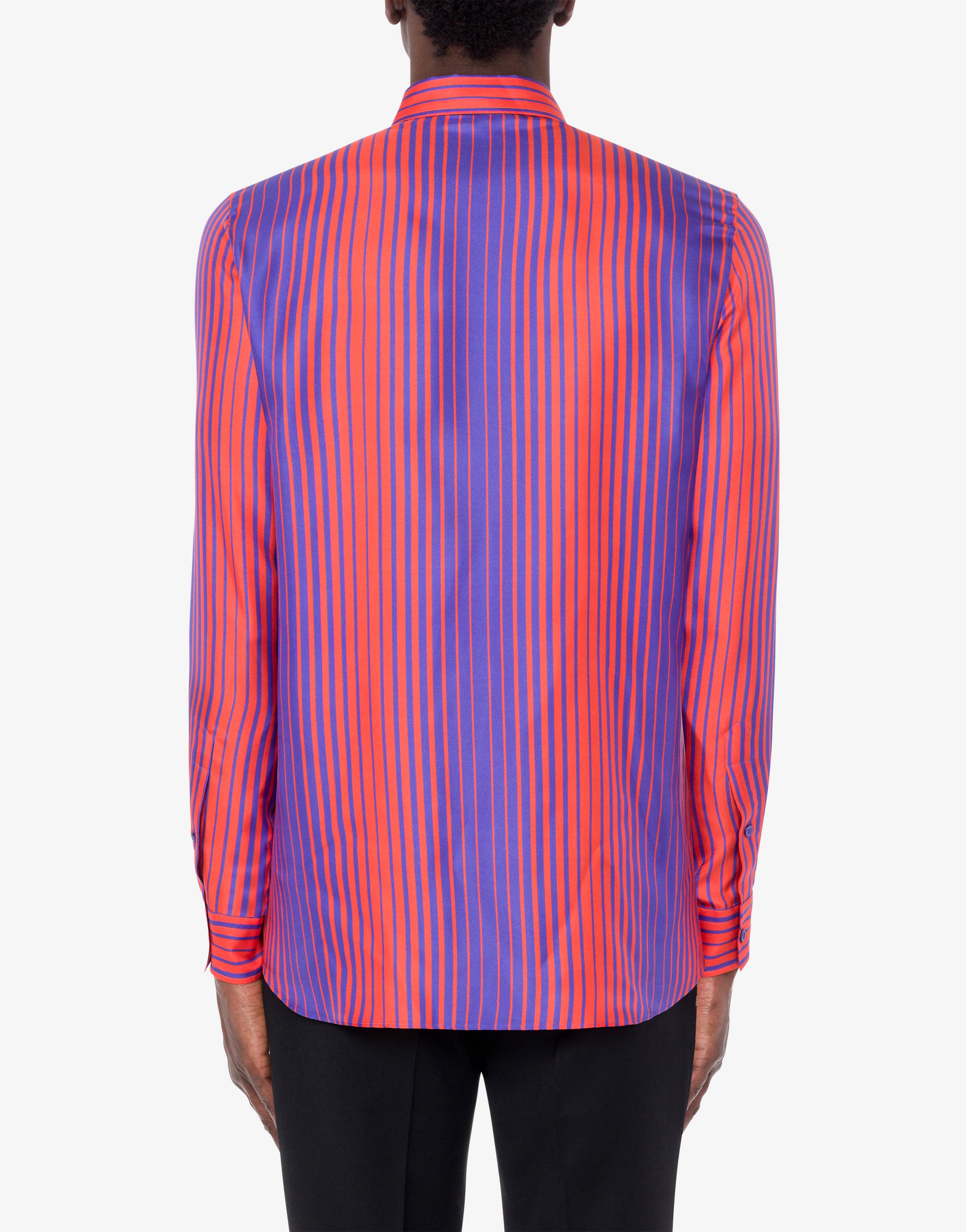 NUANCED-STRIPE TWILL SHIRT - 3
