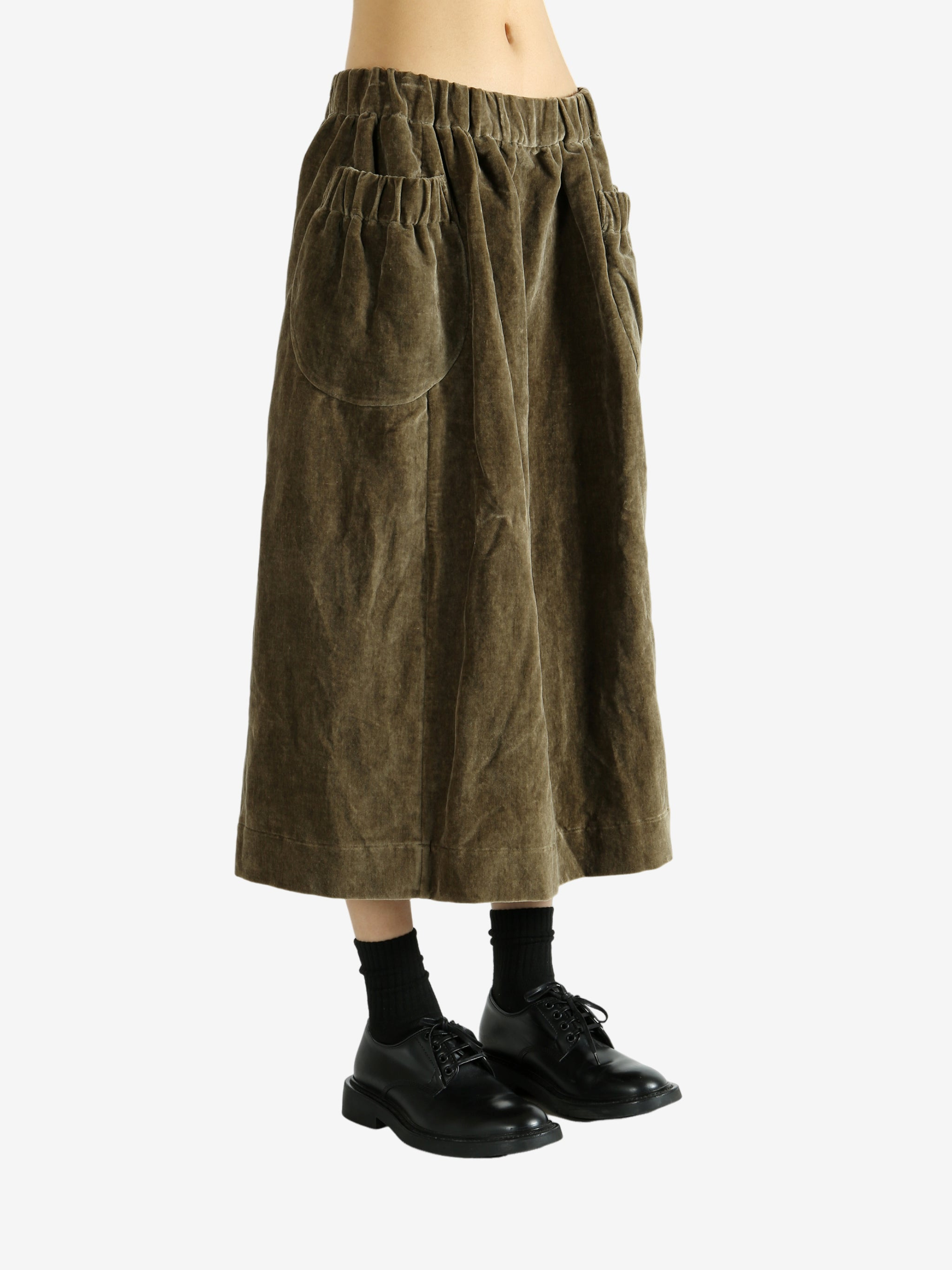 CASEY CASEY - Women Velvet Ghost Mid Skirt - 2
