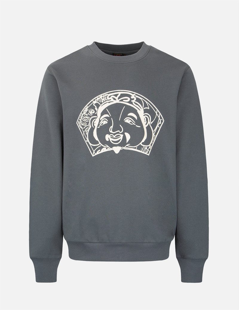 GODHEAD PRINT SWEATSHIRT 1