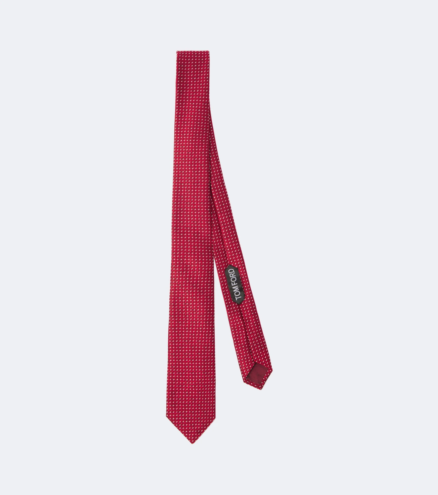 Silk jacquard tie - 1