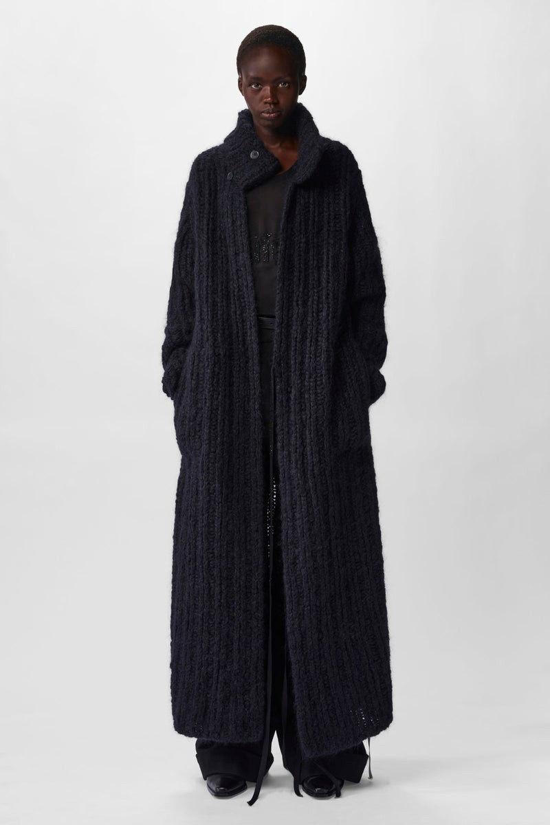 Deborah Chunky Knitted Wrap 1