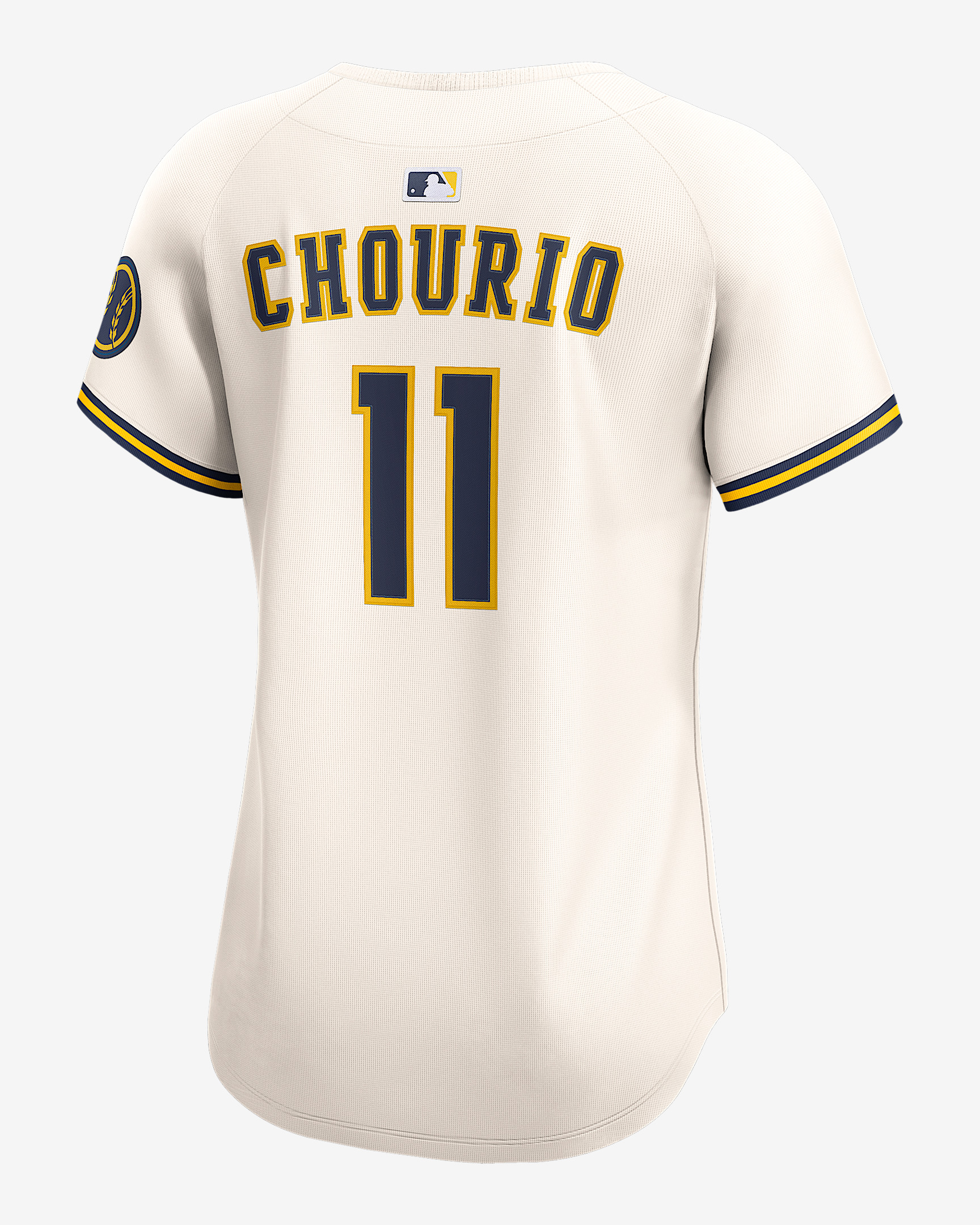 Jackson Chourio Milwaukee Brewers Women’s Nike Dri-FIT ADV MLB Limited Jersey - 2