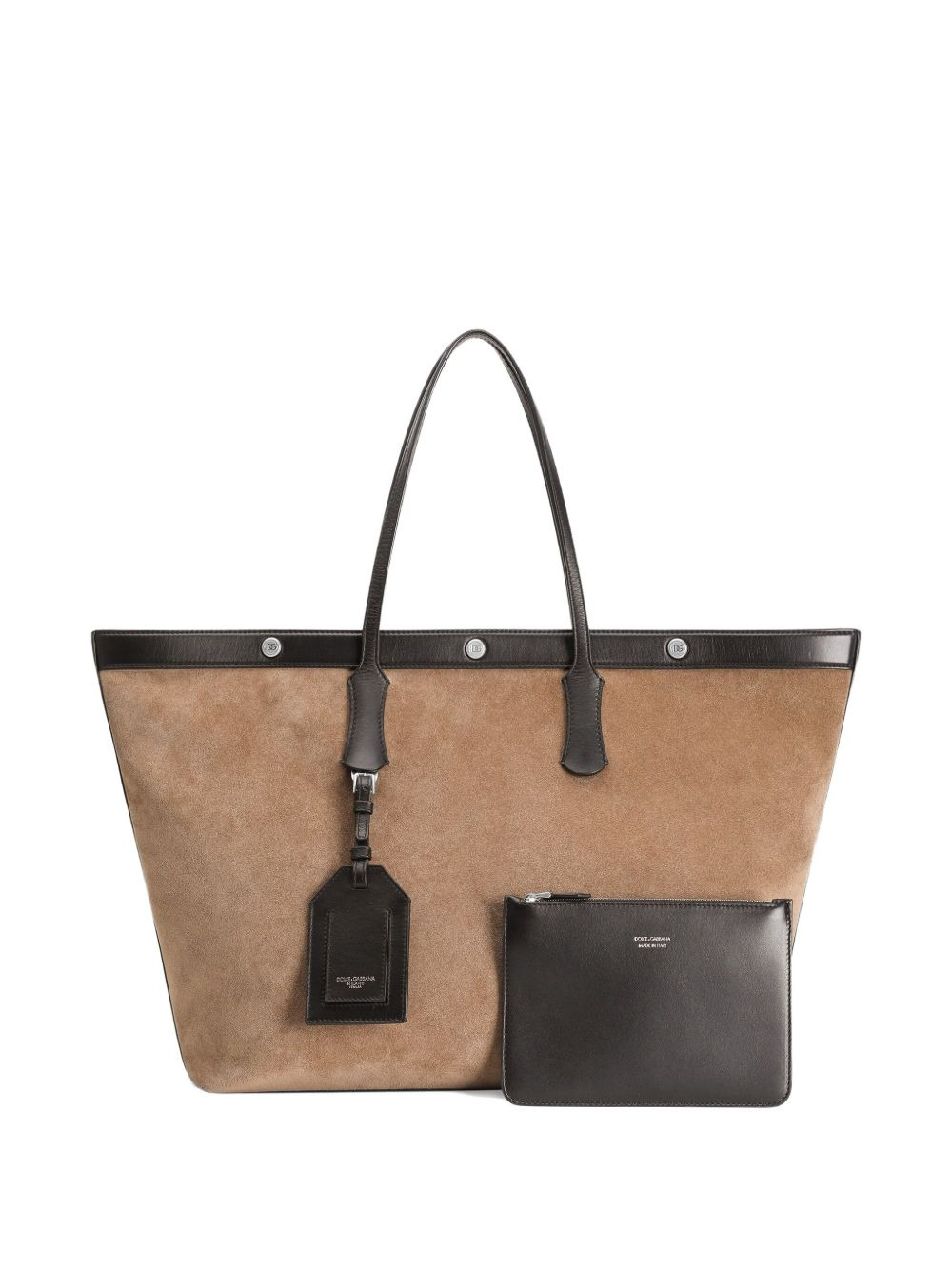 Atene suede tote bag - 6