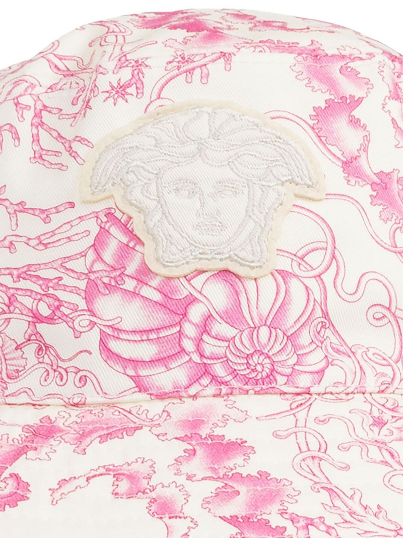 Medusa Head printed bucket hat 3