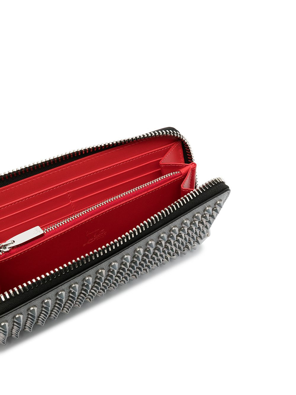 studded matte wallet - 3