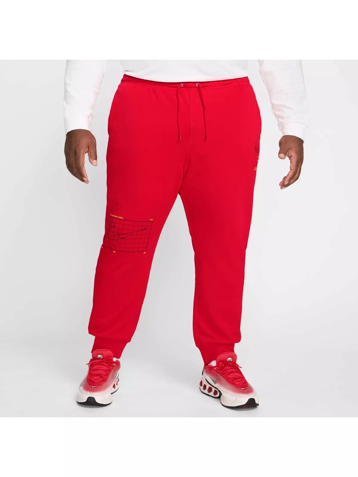 Men's Club Moon Graphic French Terry Joggers - 8
