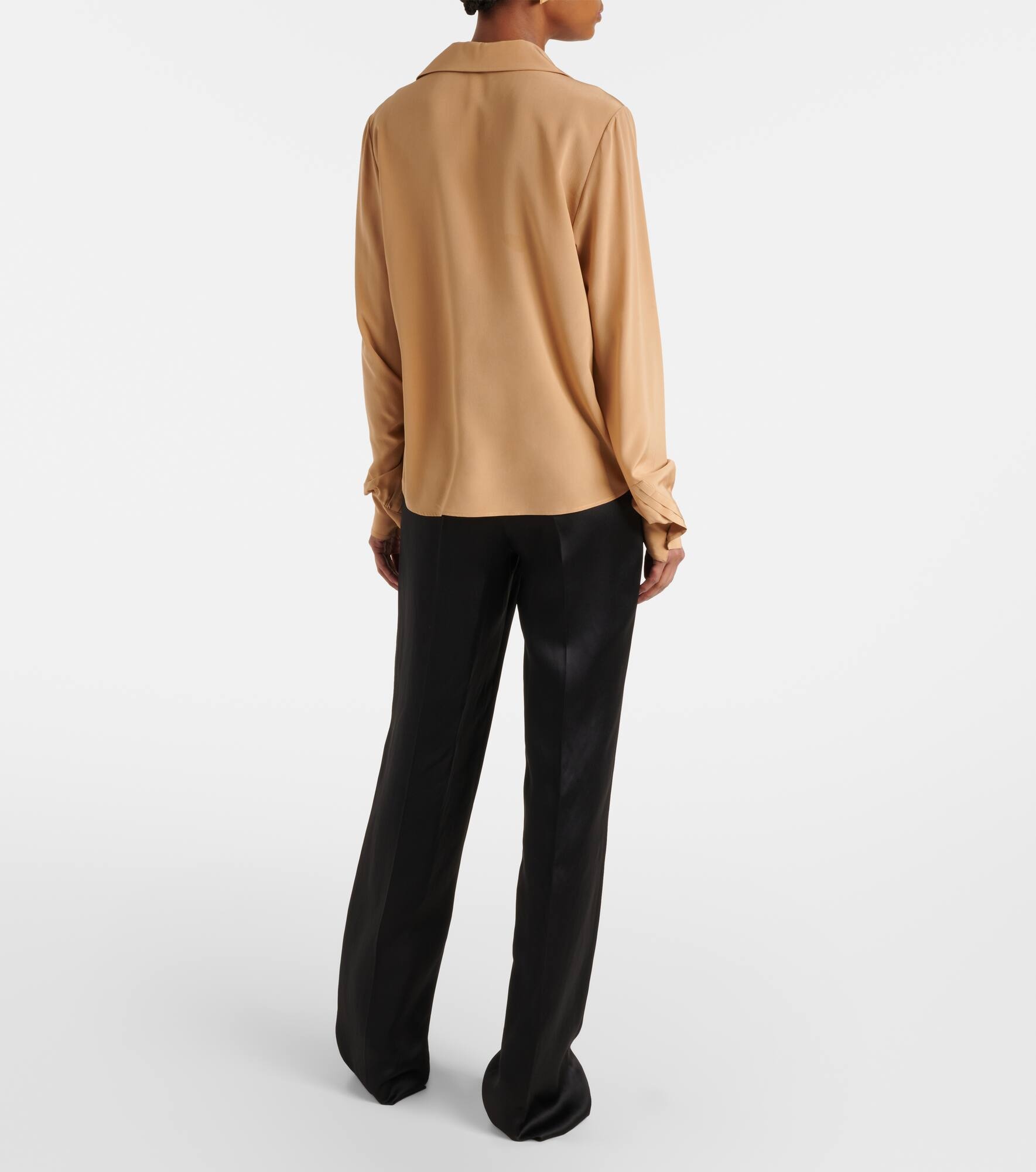 Silk crêpe de chine blouse - 3