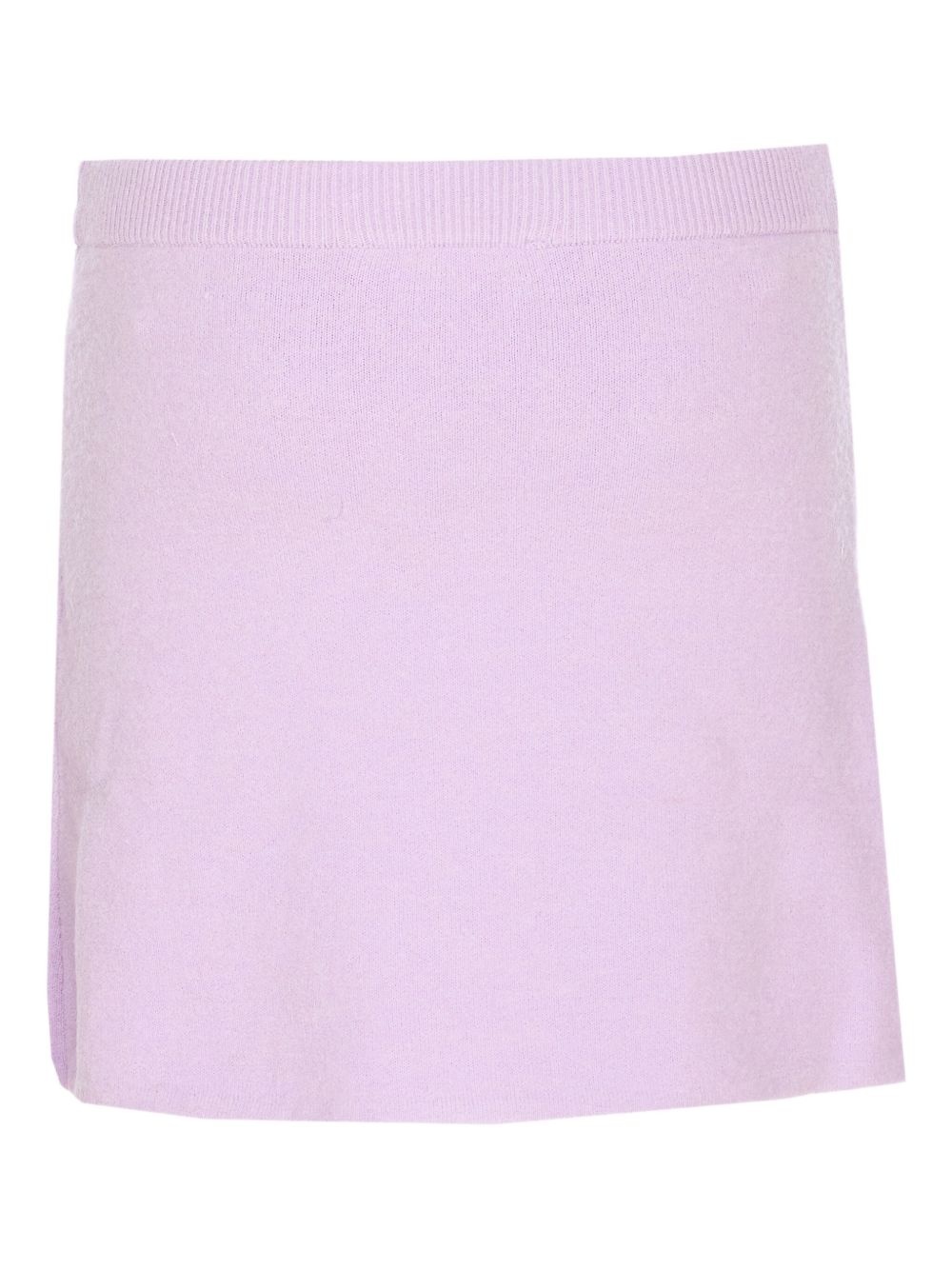 rhinestone-embellished knit skirt - 2