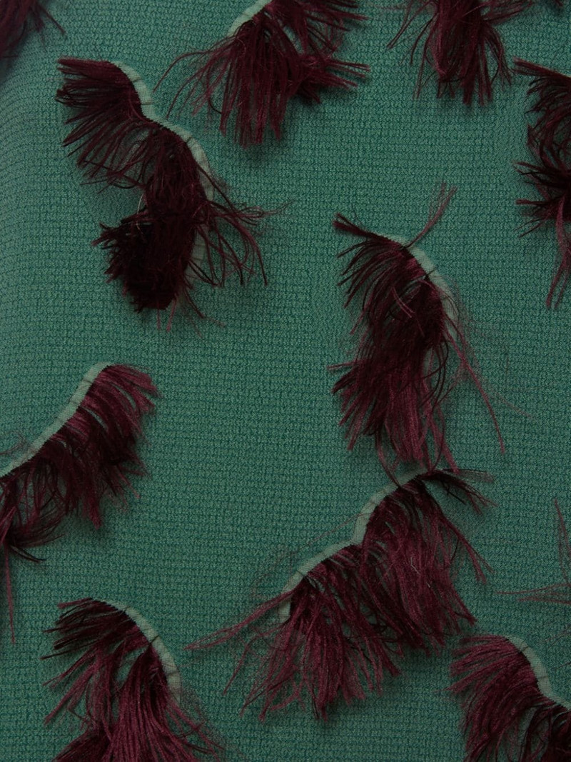 Choux fringe-detail minidress 3