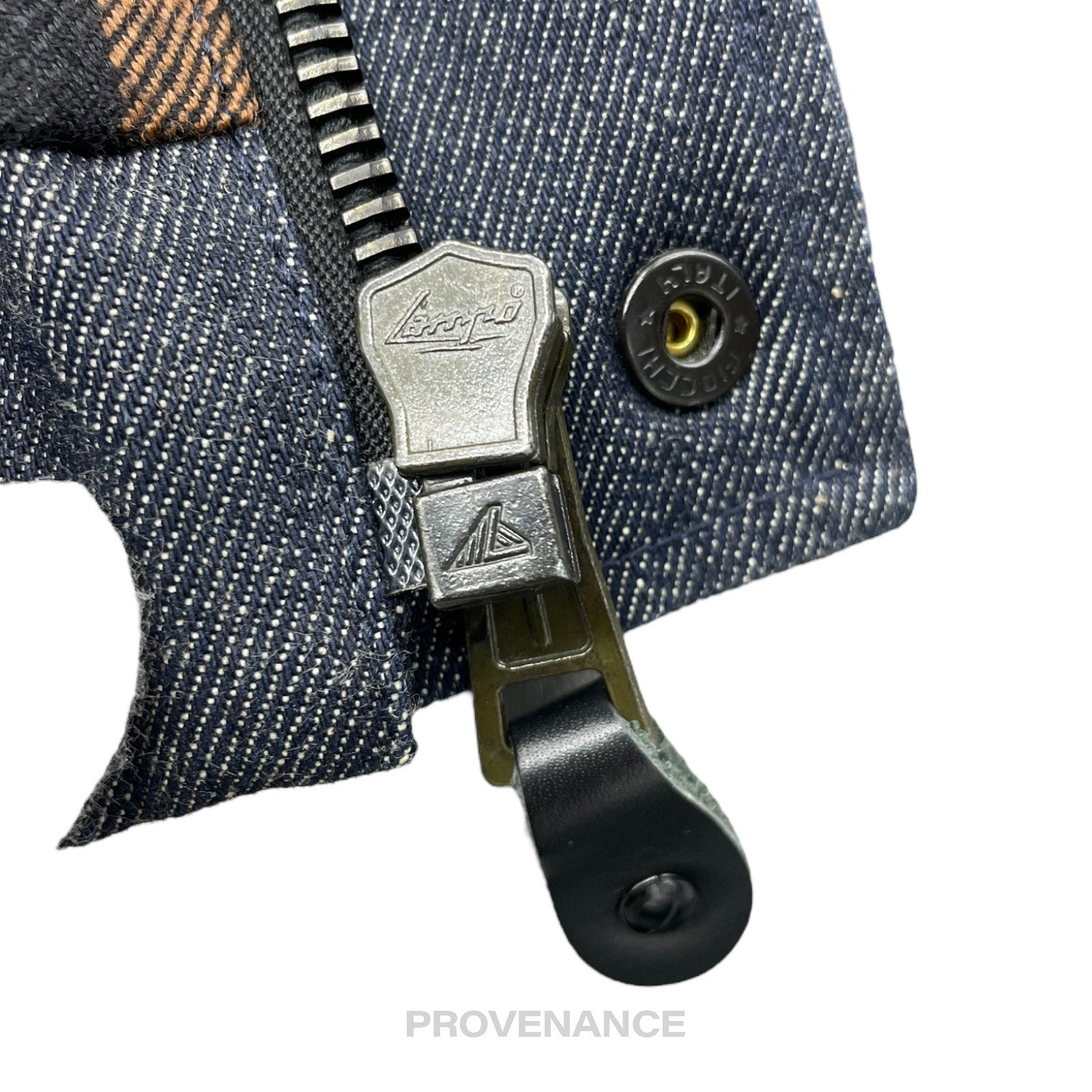 Balenciaga Embroidered Down Vest - Denim - 9