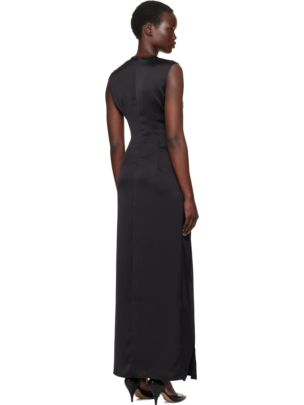 Black Imogen Maxi Dress - 3