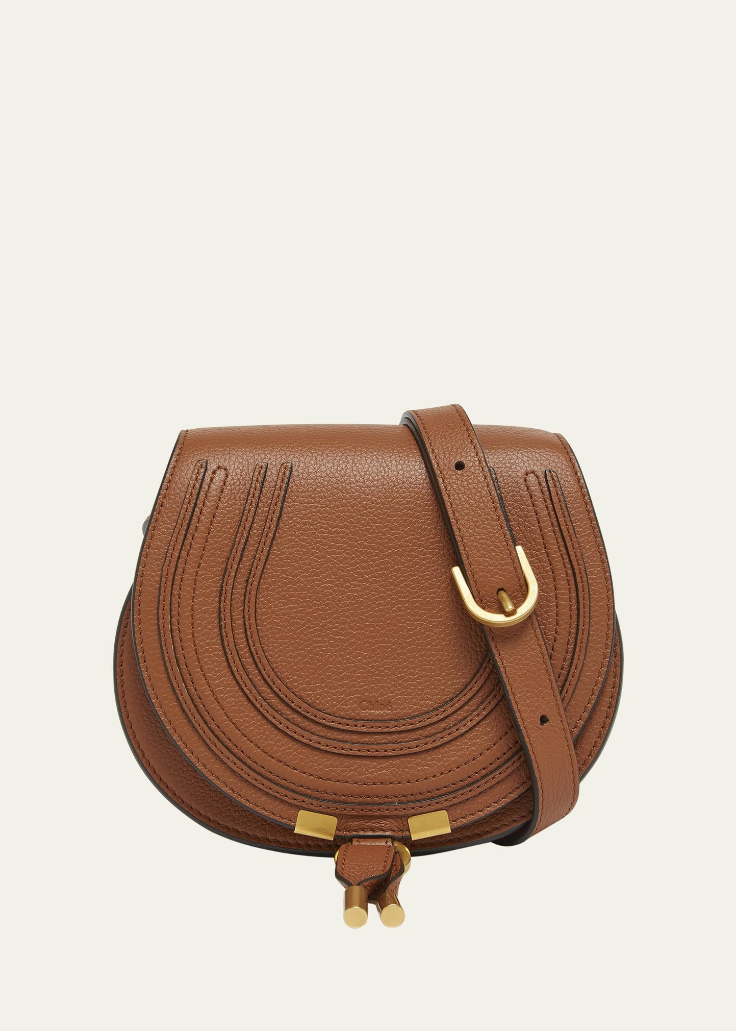 Marcie Small Crossbody Bag in Grained Calfskin - 1