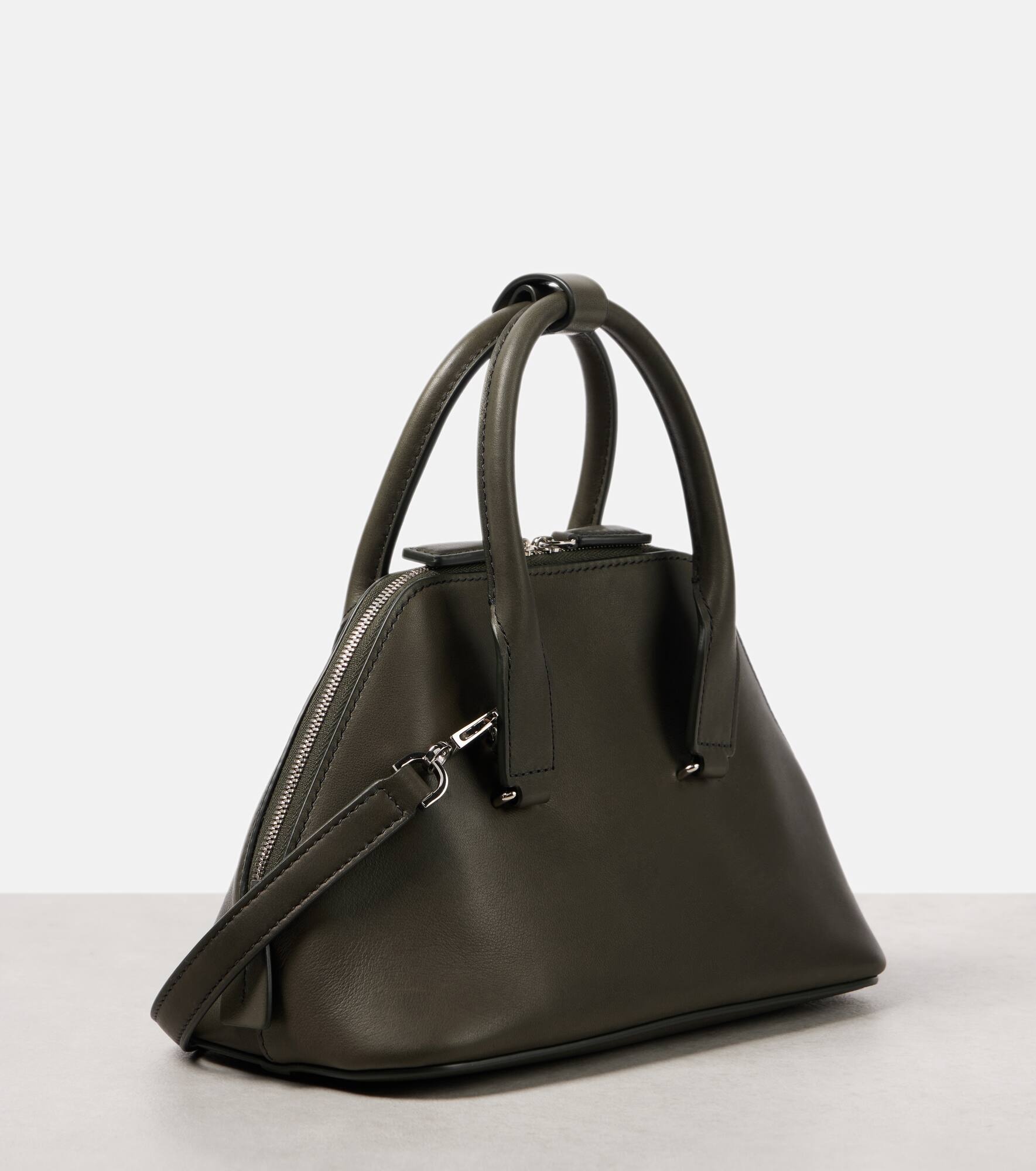 Devon Mini leather tote bag - 4