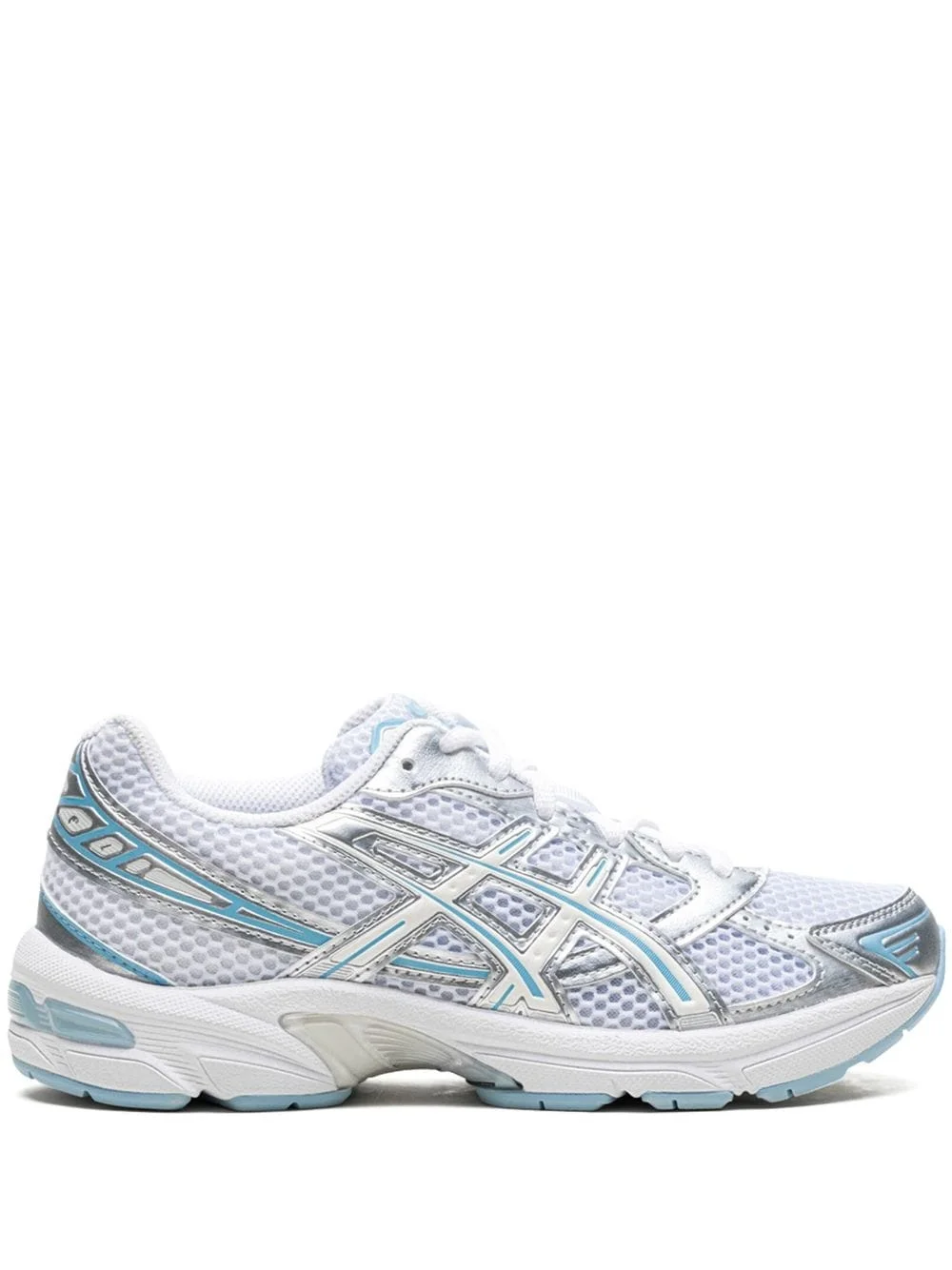 GEL-1130 "White/Ivory/Light Blue" sneakers - 1