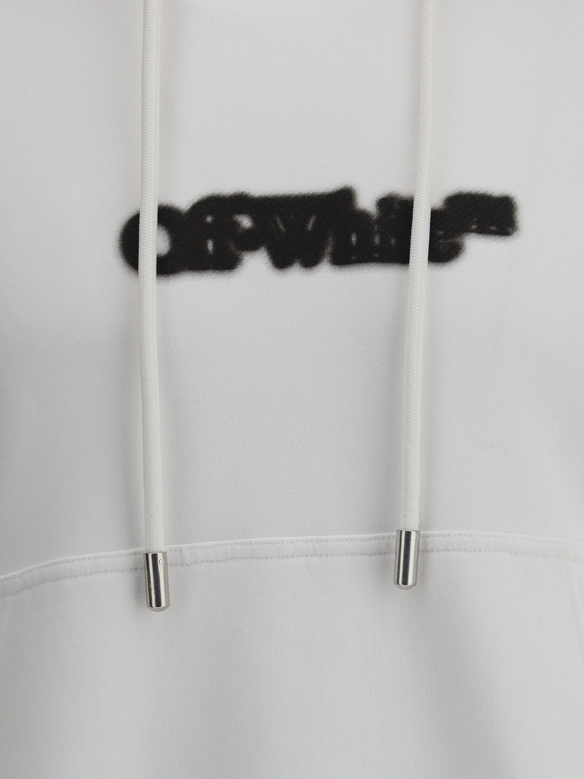 Off-White Men Spray-Printed Hoodie - 3