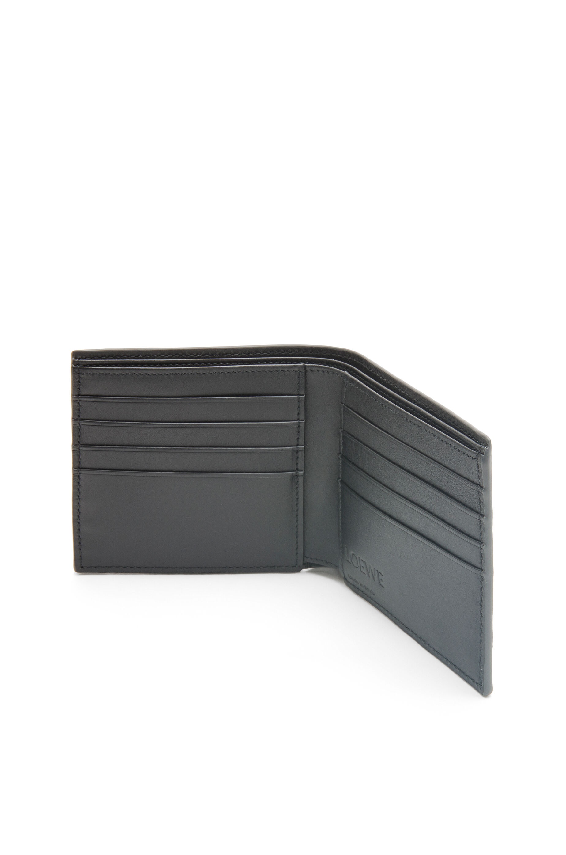 Puzzle stitches bifold wallet in smooth calfskin - 3