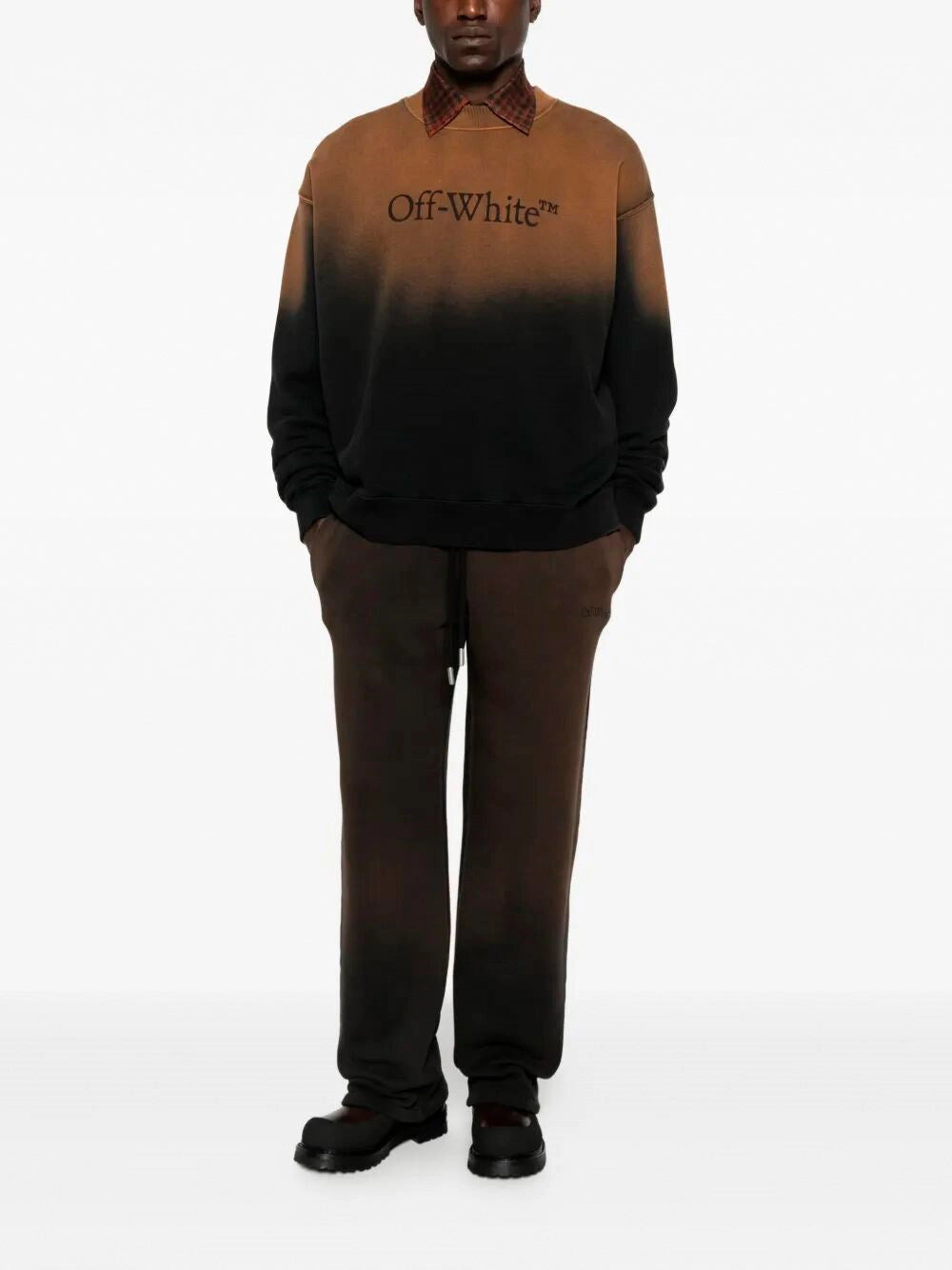 Off White Men `Laundry Diag` Track Pants - 2