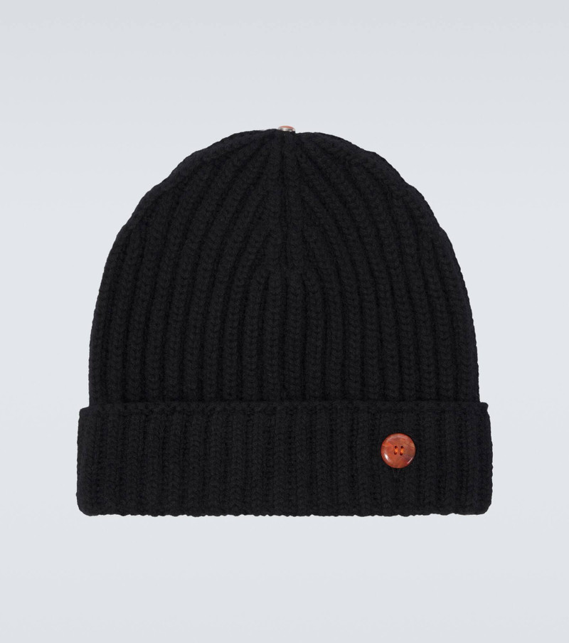 Molly Hogan 늑골 니트 cashmere beanie 1
