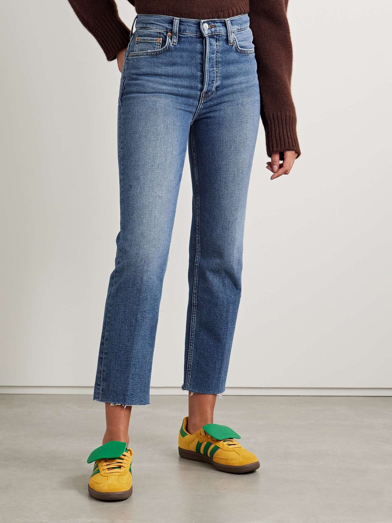 70s Stove Pipe high-rise straight-leg jeans - 3