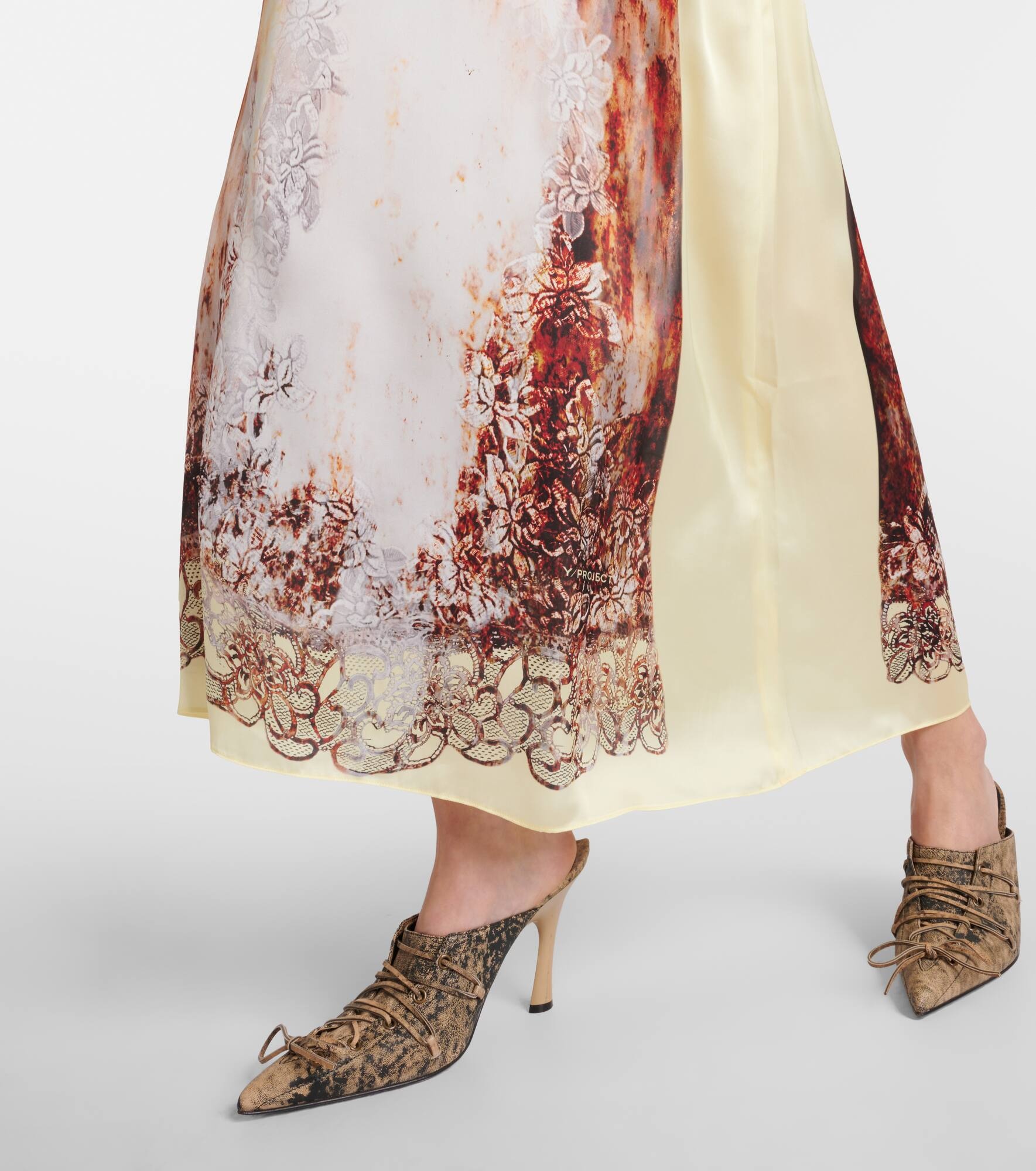 Printed maxi skirt - 5