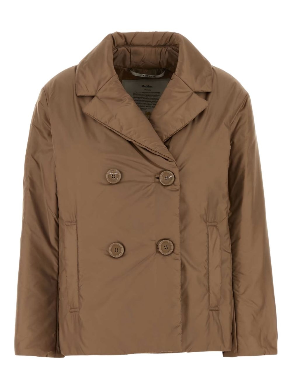 Camelia padded double-breasted jacket - 1