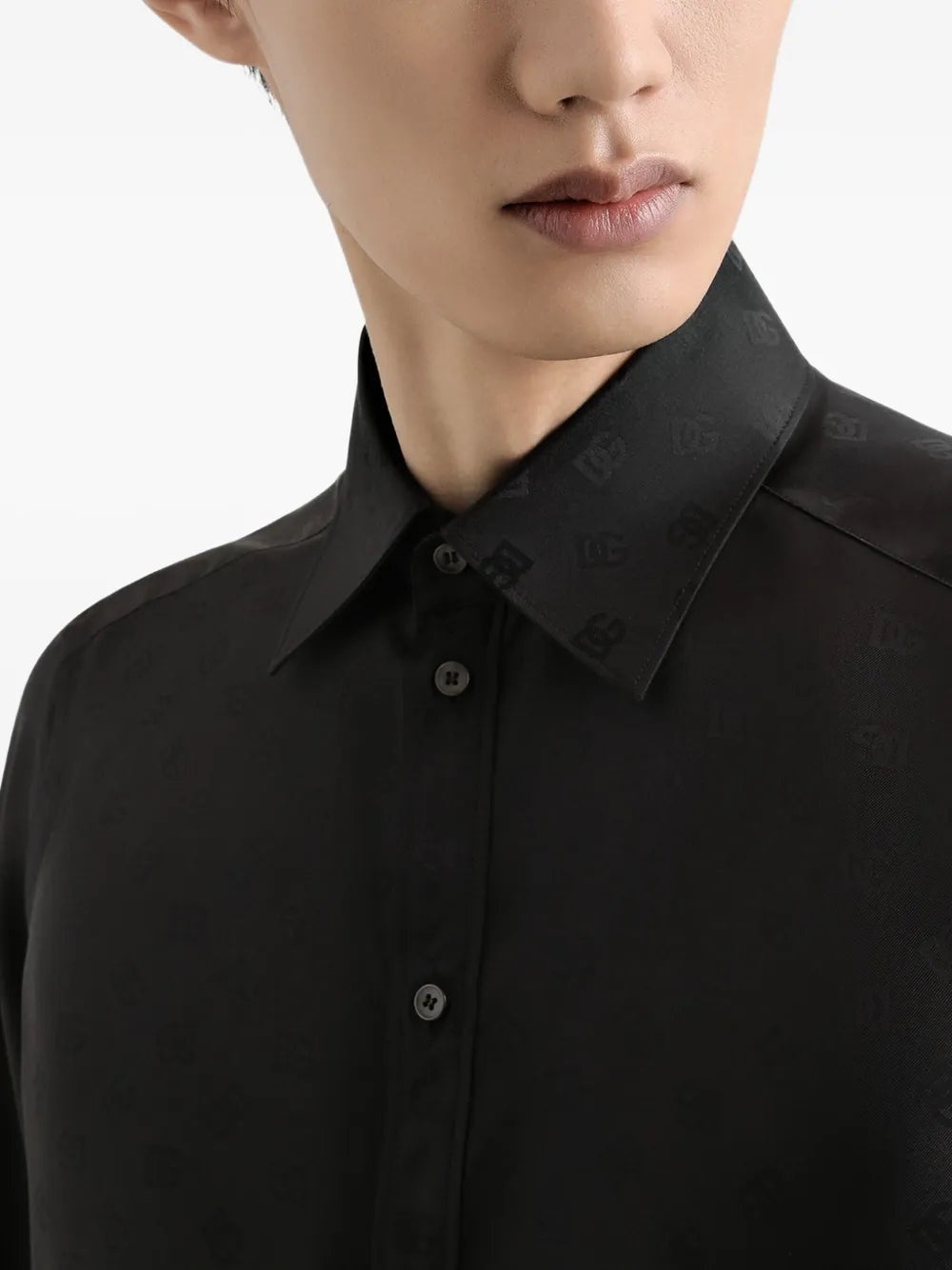 Monogram Silk Shirt - 4