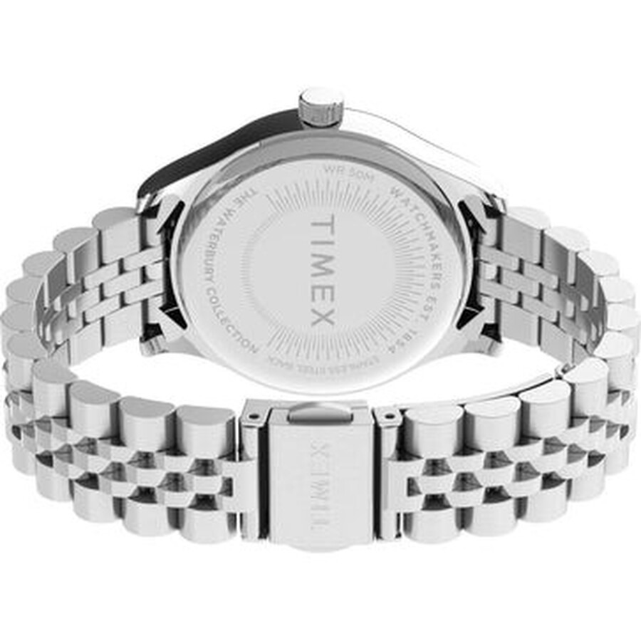 Timex - Timex Heritage Quartz White Dial Ladies Watch TW2U23400 - 3