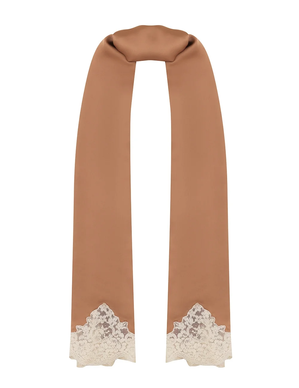 LACE SILK STOLE - 1
