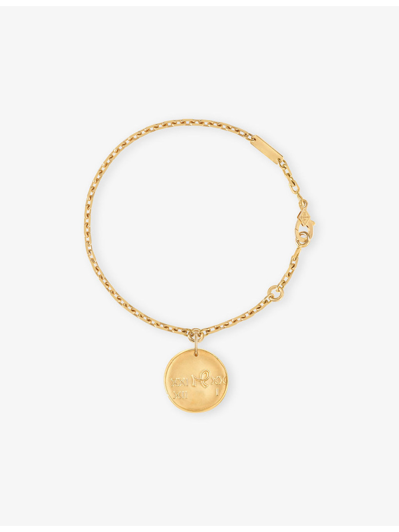 Zodiaque Medal Capricorn 18ct Yellow-Gold Bracelet 3