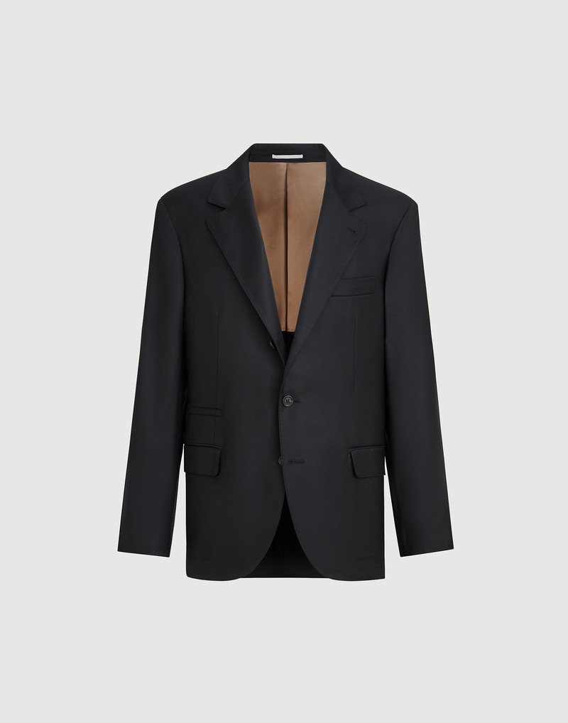 Super 150s virgin wool four season batavia twill blazer 1