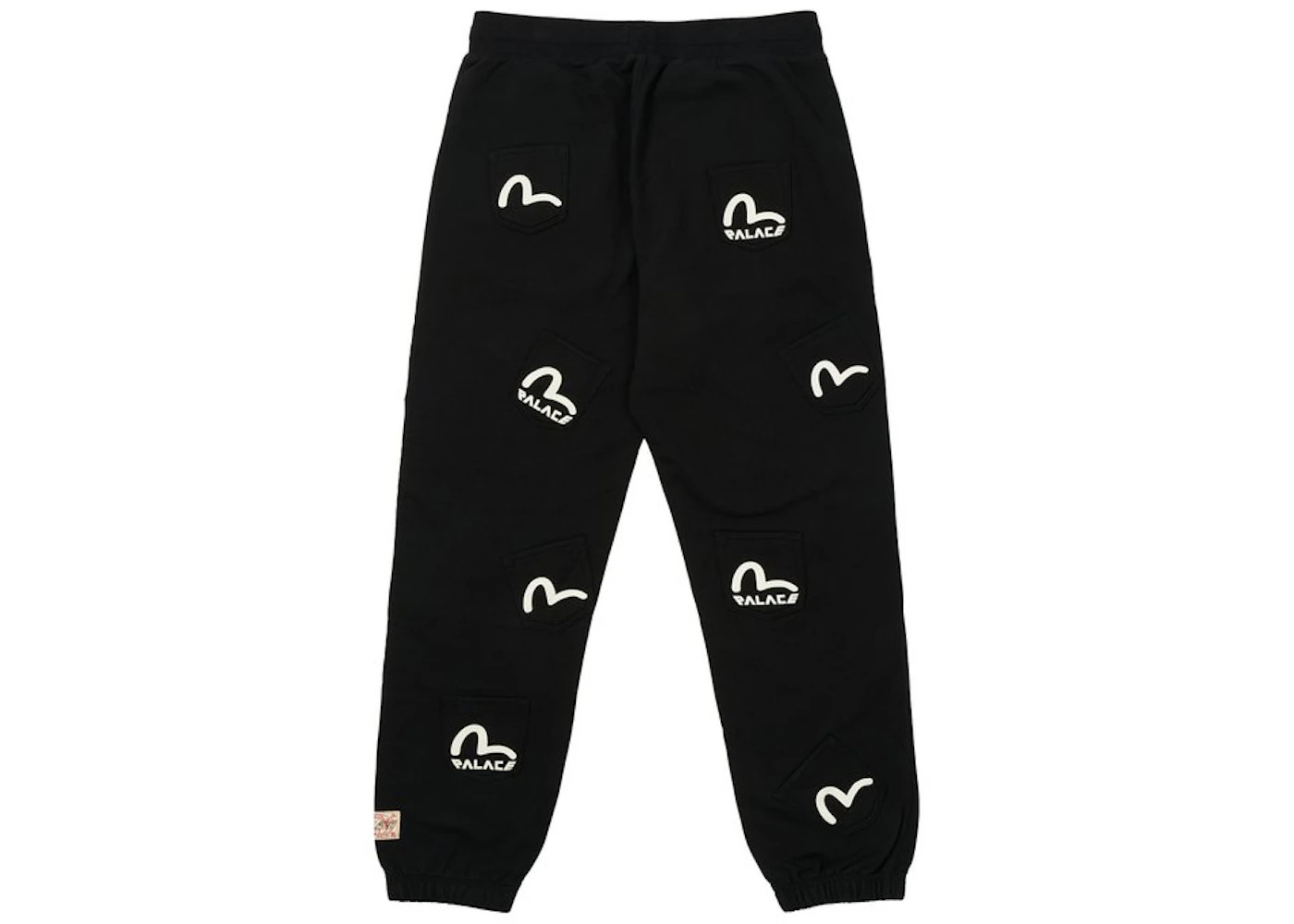 Palace x Evisu Multi Pocket Joggers Black - 2