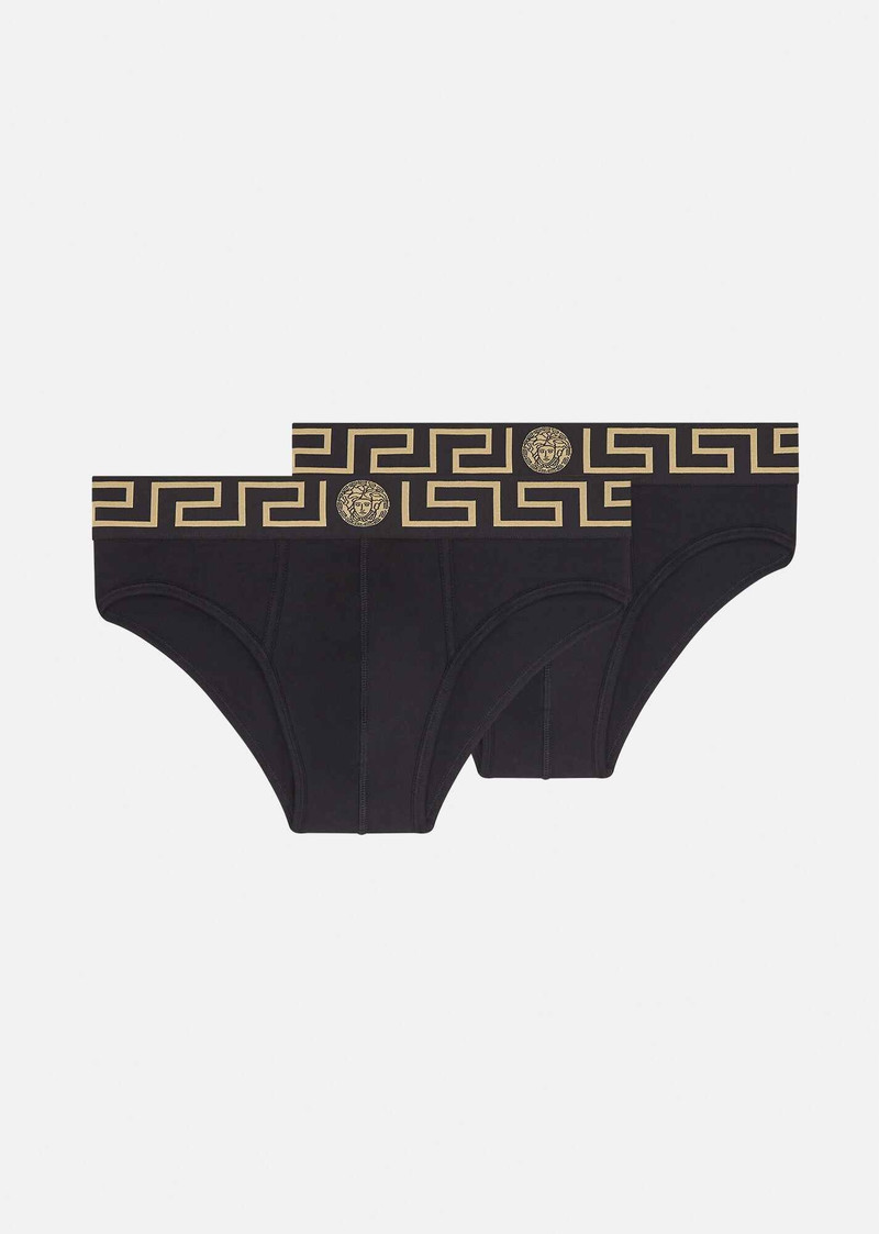 Greca Border Briefs Bi-Pack 1