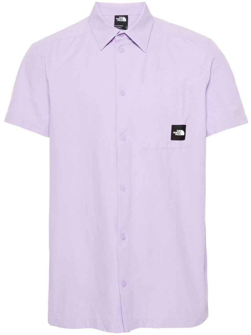 Murray logo-patch shirt 1