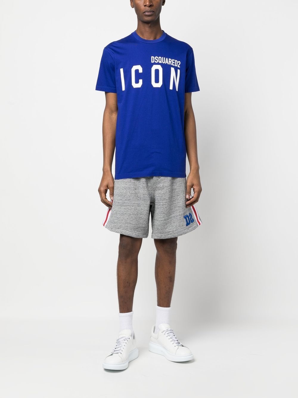 Icon-print cotton T-shirt - 2