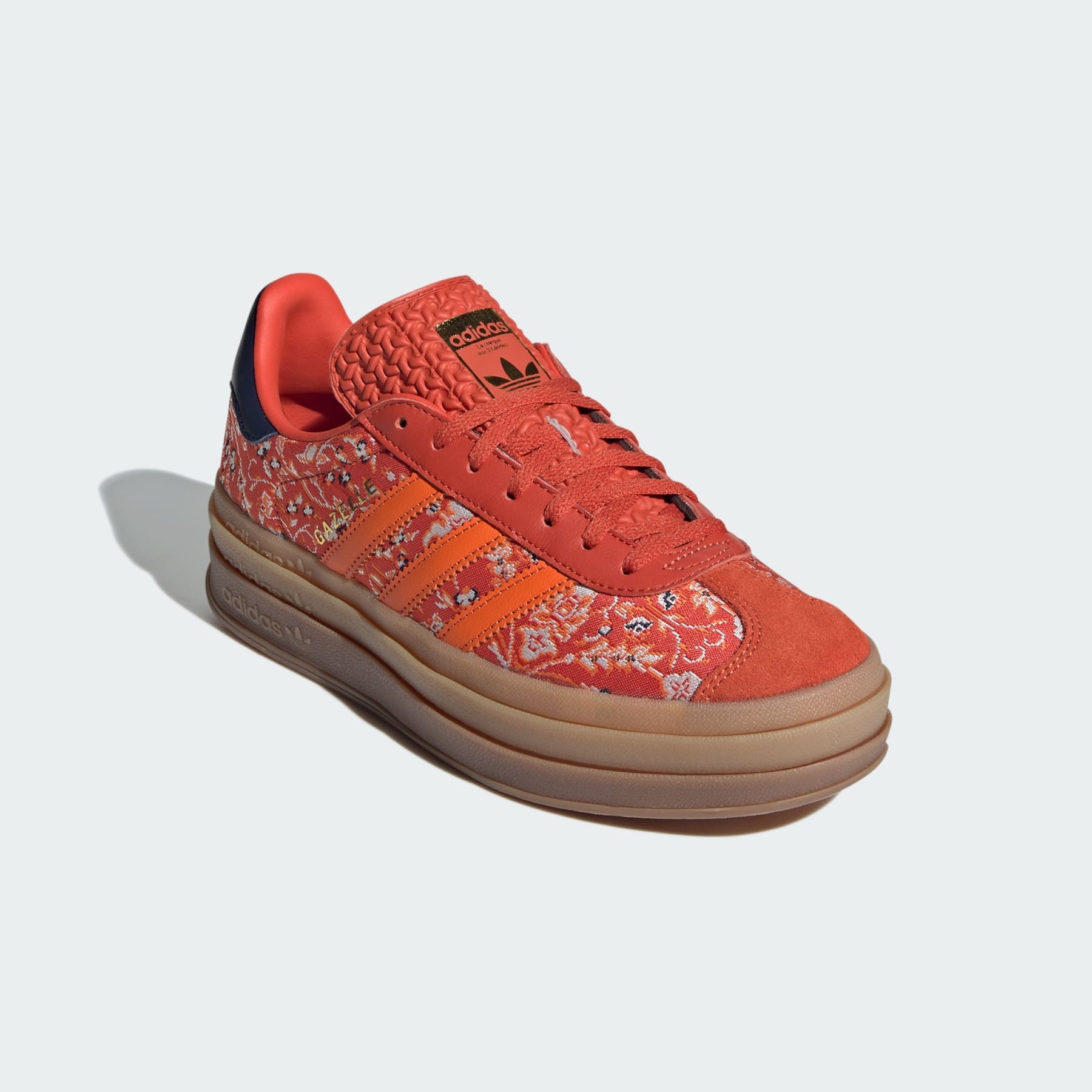 ★★Adairs★★ Gazelle Bold Red Orange ID1425 adidas Gazelle Bold Shoes - Red | Free Shipping with adiClub