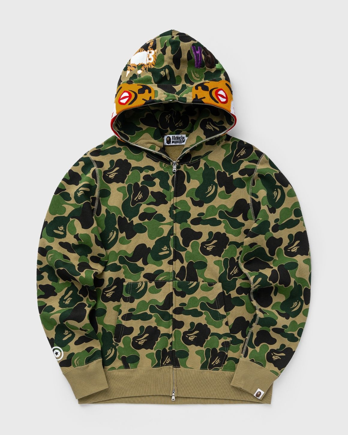 ABC CAMO TIGER FULL ZIP HOODIE - 1