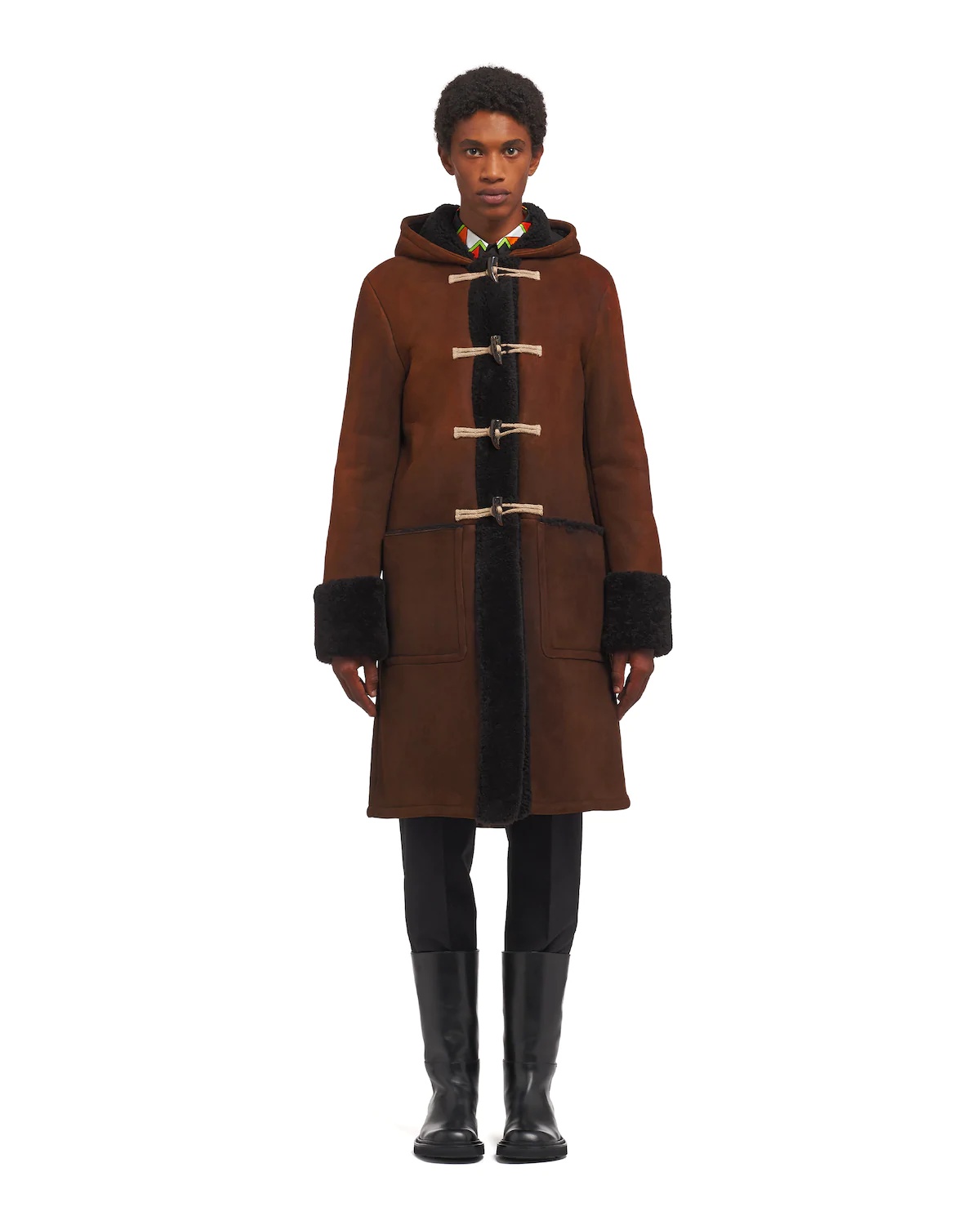 Sheepskin duffle coat - 2