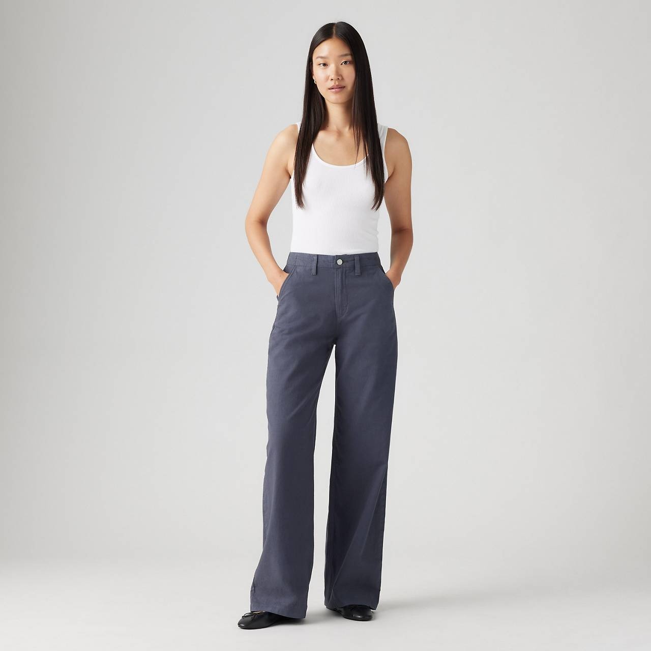 90S STRAIGHT LIGHTWEIGHT WOMEN'S PANTS - 2